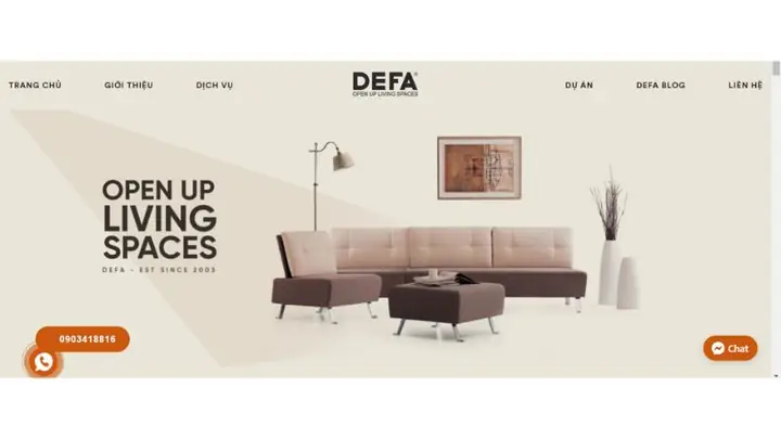 Nội Thất Defa – Địa Chỉ Cung Cấp Sofa Quận Tây Hồ