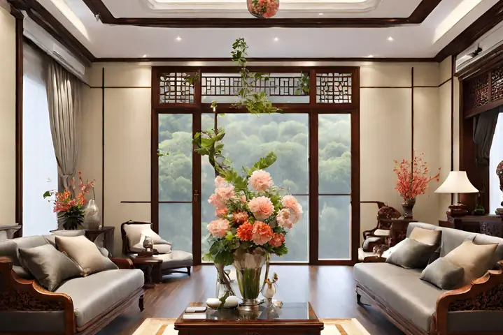 Bước 4: Chọn bình hoa có kích thước phù hợp với vị trí đặt. Bước 4: Chọn bình hoa có kích thước phù hợp với vị trí đặt.