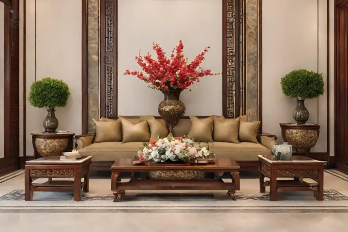 Bước 4: Chọn bình hoa có kích thước phù hợp với vị trí đặt. Bước 4: Chọn bình hoa có kích thước phù hợp với vị trí đặt.