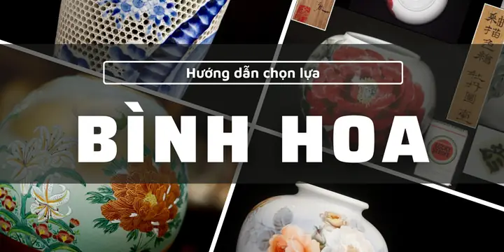 Hướng dẫn cách chọn bình hoa đẹp trang trí nội thất
