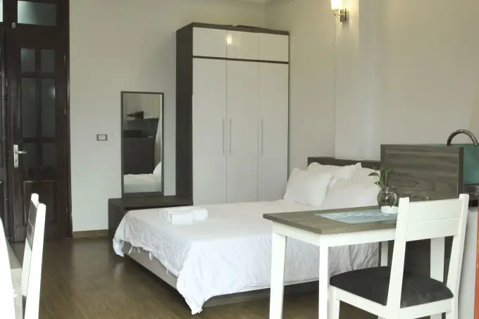 Căn hộ studio tiện nghi (diện tích 25m2) Căn hộ studio tiện nghi (diện tích 25m2)