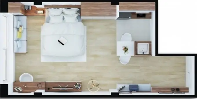 Căn hộ studio tiện nghi (diện tích 25m2) Căn hộ studio tiện nghi (diện tích 25m2)