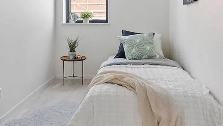 Mẫu thiết kế phòng ngủ diện tích nhỏ 2m2 đơn giản