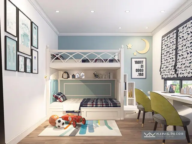 Thiết kế nội thất nhà đẹp với phòng ngủ tiện nghi Thiết kế nội thất nhà đẹp với phòng ngủ tiện nghi