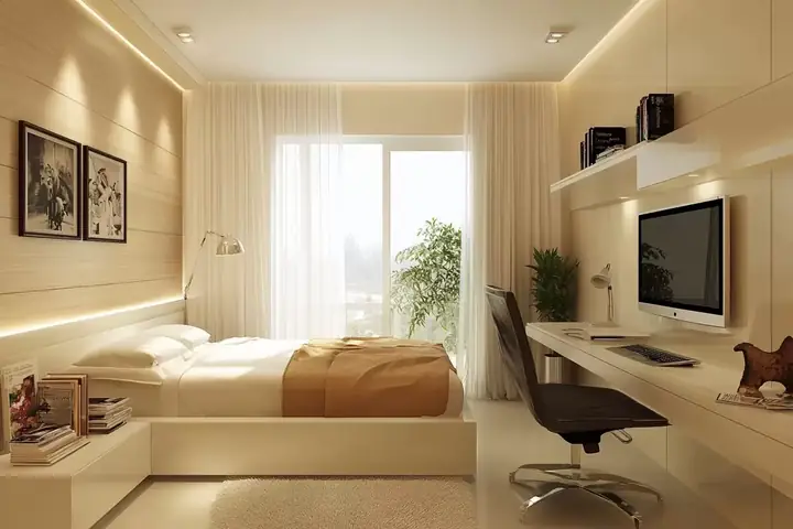 Thiết Kế Phòng Ngủ 27m2 Phong Cách Hiện Đại