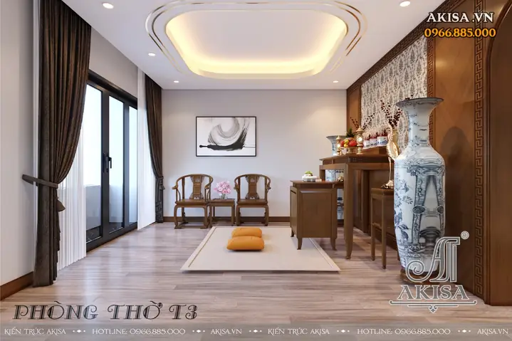 II. Những hình ảnh phối cảnh 3D củathiết kế nọi thất nhà phố hiện đại 3 tầng 80m2 NT31537: II. Những hình ảnh phối cảnh 3D củathiết kế nọi thất nhà phố hiện đại 3 tầng 80m2 NT31537: