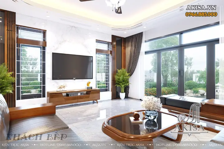 II. Những hình ảnh phối cảnh 3D củathiết kế nọi thất nhà phố hiện đại 3 tầng 80m2 NT31537: II. Những hình ảnh phối cảnh 3D củathiết kế nọi thất nhà phố hiện đại 3 tầng 80m2 NT31537: