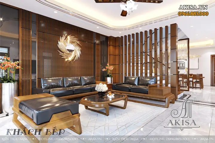 II. Những hình ảnh phối cảnh 3D củathiết kế nọi thất nhà phố hiện đại 3 tầng 80m2 NT31537: II. Những hình ảnh phối cảnh 3D củathiết kế nọi thất nhà phố hiện đại 3 tầng 80m2 NT31537: