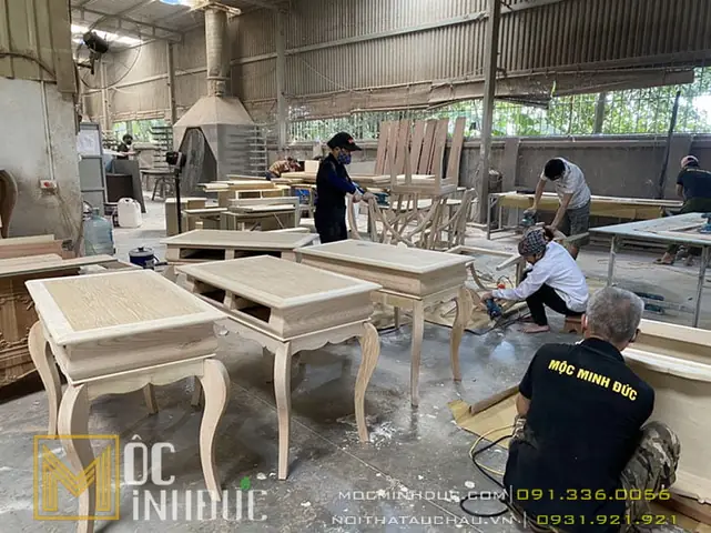 Thời gian đóng bàn ghế nội thất chỉ 3 đến 5 ngày Thời gian đóng bàn ghế nội thất chỉ 3 đến 5 ngày
