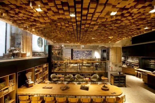 Thiết kế nội thất Concept Store của Starbucks ‘The Bank’ ở Amsterdam: Thiết kế nội thất Concept Store của Starbucks ‘The Bank’ ở Amsterdam: