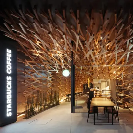 Quán cà phê Starbucks với ý tưởng thiết kế lấy từ điện thờ Shinto tại Dazaifu, Nhật Bản: Quán cà phê Starbucks với ý tưởng thiết kế lấy từ điện thờ Shinto tại Dazaifu, Nhật Bản: