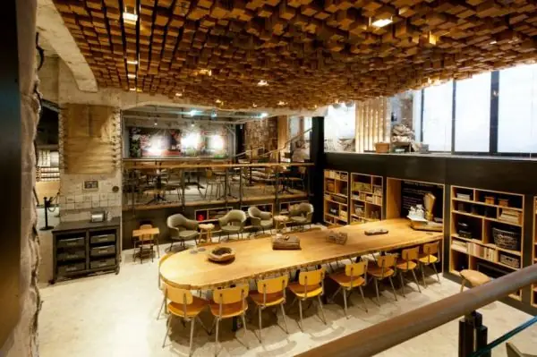 Thiết kế nội thất Concept Store của Starbucks ‘The Bank’ ở Amsterdam: Thiết kế nội thất Concept Store của Starbucks ‘The Bank’ ở Amsterdam: