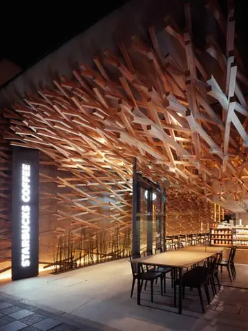 Quán cà phê Starbucks với ý tưởng thiết kế lấy từ điện thờ Shinto tại Dazaifu, Nhật Bản: Quán cà phê Starbucks với ý tưởng thiết kế lấy từ điện thờ Shinto tại Dazaifu, Nhật Bản: