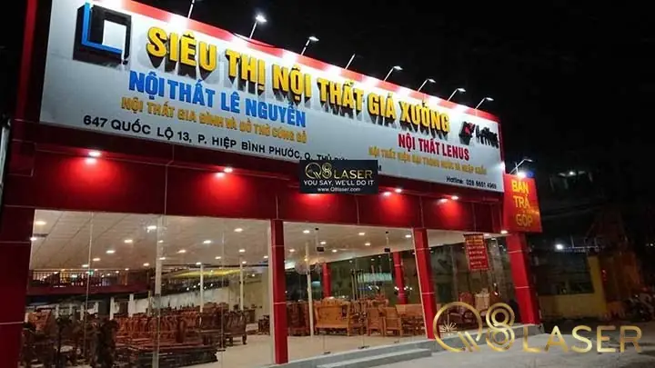 Nội Dung Và Bố Cục Bảng Hiệu Nội Thất Đẹp