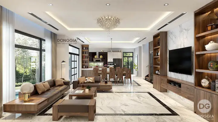 Nội Thất Đồng Gia Sử Dụng Chất Liệu Nhập Khẩu.
