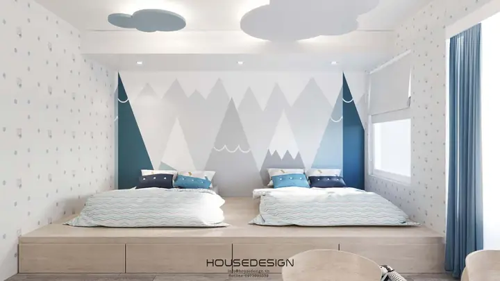 Thiết Kế Nội Thất Chung Cư Palm Heights 3 Phòng Ngủ Thiết Kế Nội Thất Chung Cư Palm Heights 3 Phòng Ngủ