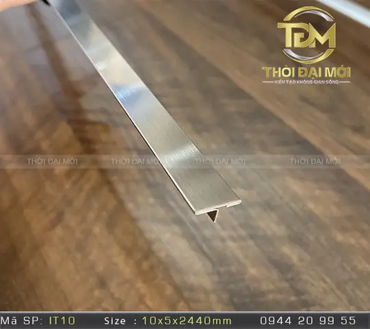 Phân Loại Nẹp Inox Chữ T