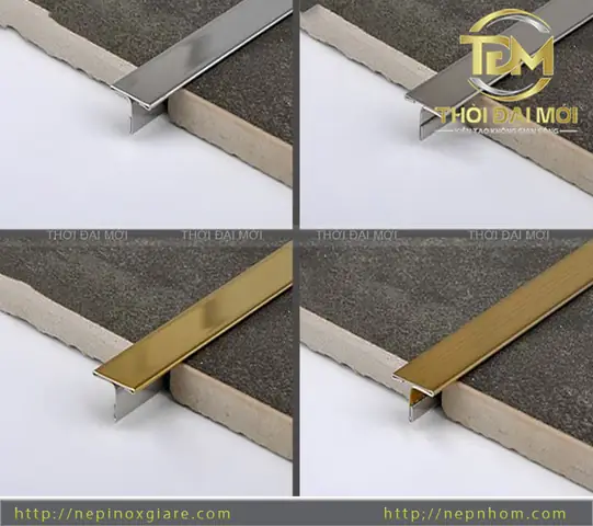 Vai Trò Của Nẹp Inox Chữ T Trong Trang Trí Gạch