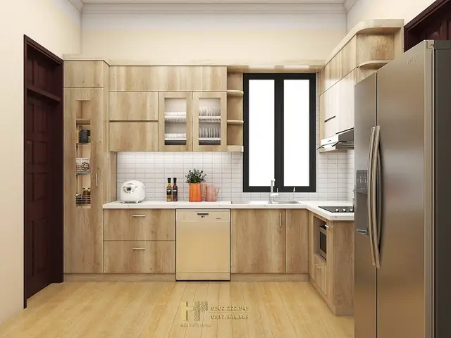 Những Ưu Điểm Nổi Bật Của Tủ Bếp Melamine Tbm07