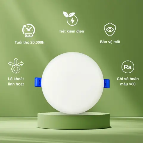 Lợi ích khi sử dụng đèn LED âm trần DLK Kawaled