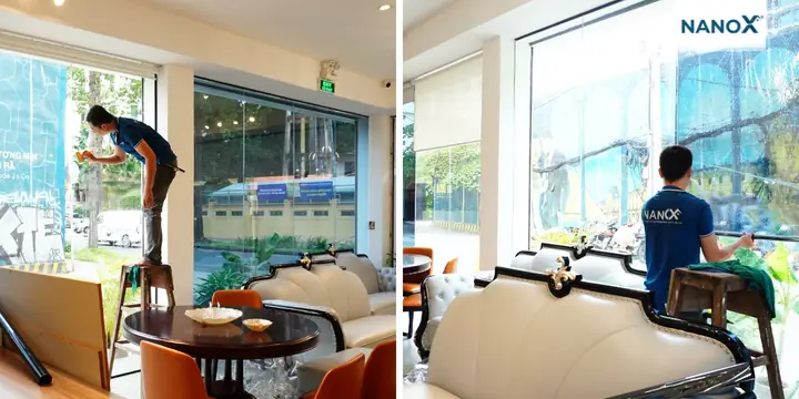 Hình ảnh thi công tại nội thất ChiLai