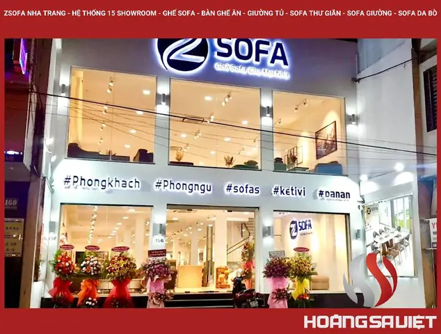 ✅ ZSOFA NHA TRANG - HỆ THỐNG 15 SHOWROOM - GHẾ SOFA - BÀN GHẾ ĂN - GIƯỜNG TỦ - SOFA THƯ GIÃN - SOFA GIƯỜNG - SOFA DA BÒ.