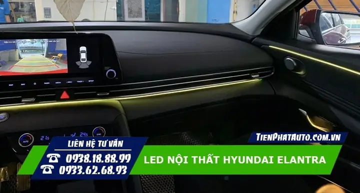 I. Vì Sao Bạn Nên Độ Đèn Led Nội Thất Hyundai Elantra 2023