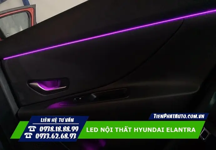 I. Vì Sao Bạn Nên Độ Đèn Led Nội Thất Hyundai Elantra 2023