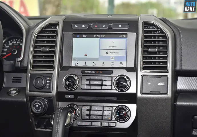 Chi Tiết Nội Thất Ford F-150 Raptor 2018 Giá Hơn 4 Tỷ Đồng