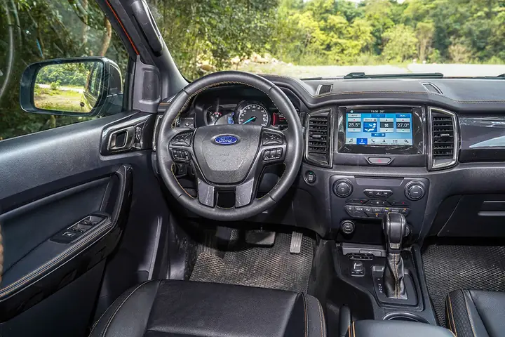 Thông Số Nội Thất Xe Ford Ranger 2019