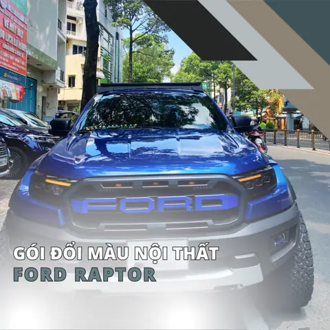 Nội Thất Ford Raptor Màu Xanh: Khám Phá Phong Cách Độc Đáo