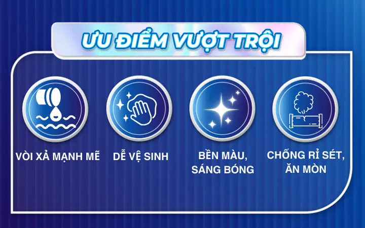 3.4 Dễ Dàng Vệ Sinh