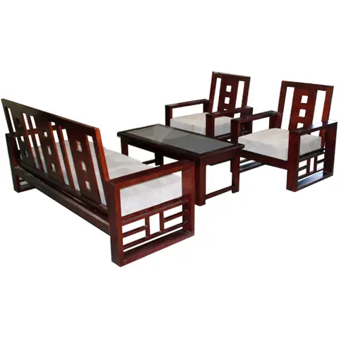 Bộ Sofa Gỗ Hòa Phát Sf72