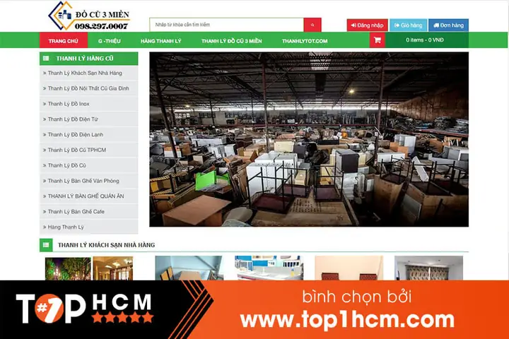 2. Đồ Cũ 3 Miền - Đồ Gia Dụng Cũ Tp. Hcm
