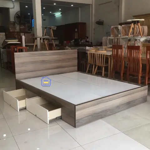 Giường Ngủ Gỗ Giá Rẻ Tại Gò Vấp