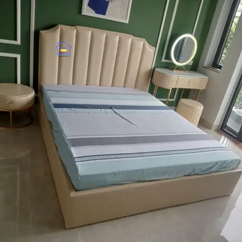 Giường Bọc Nệm Da, Vải Tại Gò Vấp