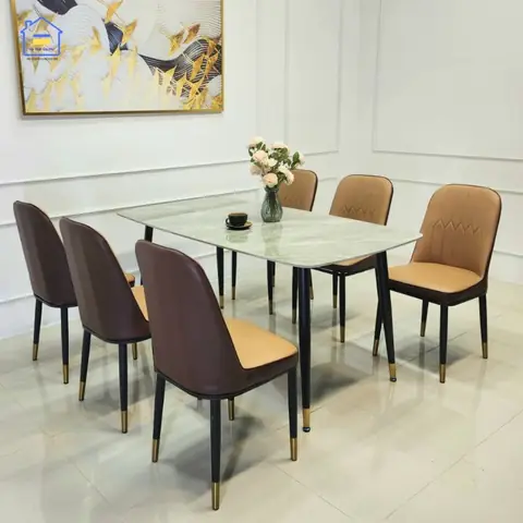 Bộ Bàn Ăn 8 Ghế, 10 Ghế Giá Rẻ Tại Cần Thơ