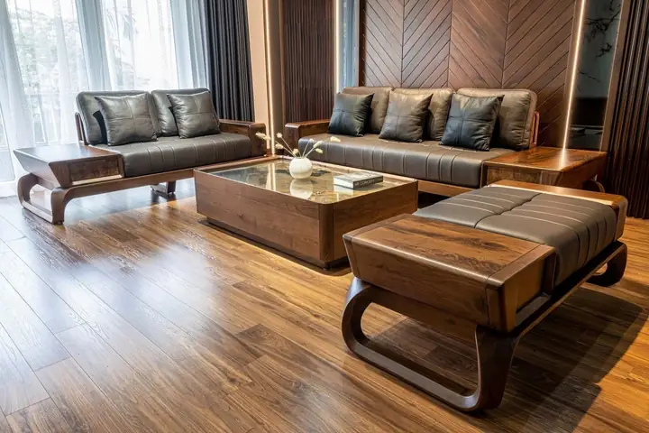 Sofa Gỗ Sang Trọng Cho Phòng Khách Tại Quận 9-thủ Đức Sofa Gỗ Sang Trọng Cho Phòng Khách Tại Quận 9-thủ Đức
