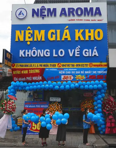 Nệm Cao Su Kim Cương Giá Rẻ Phan Đăng Lưu Phú Nhuận