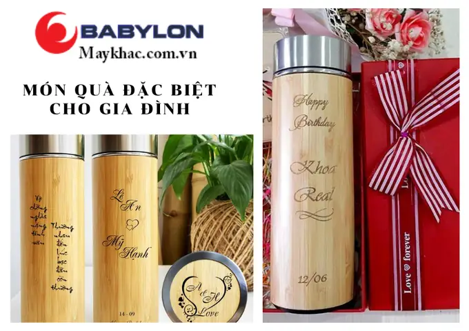 Khắc Tên Lên Bình Giữ Nhiệt Lấy Liền Siêu Tốc Tại Huyện Thạch Thất Hà Nội