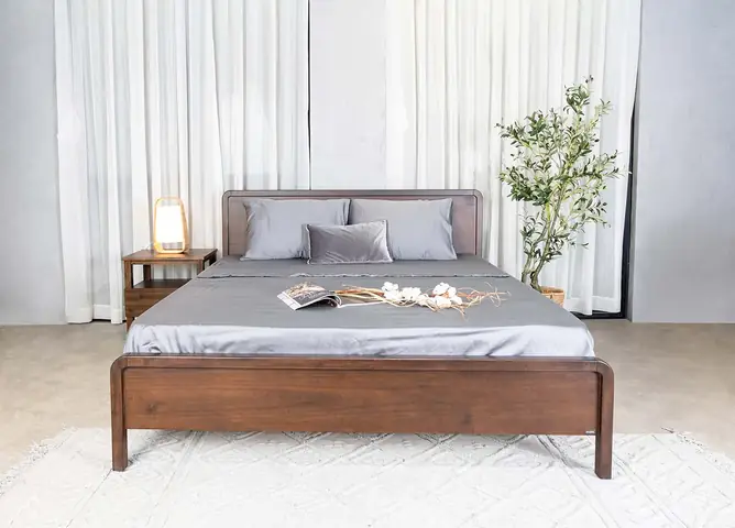 2. Các Mẫu Giường Ngủ Có Chân