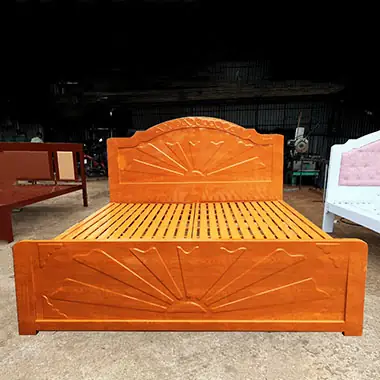 Giường Sắt Chân Thấp