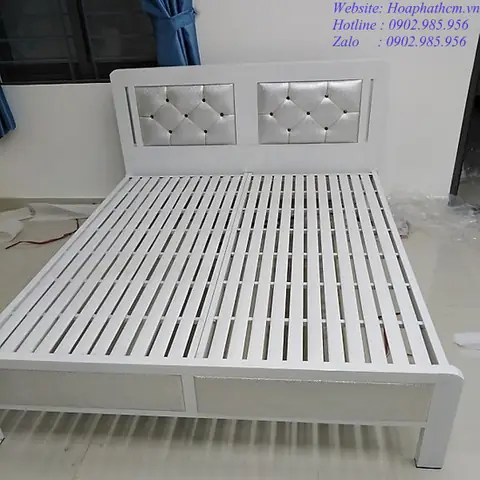 Giường Sắt Hòa Phát Đạt Tiêu Chuẩn Chất Lượng Cao