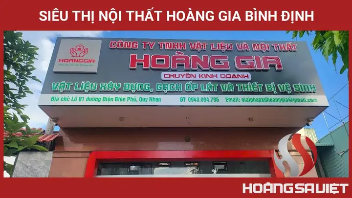 ✅ Siêu Thị Nội Thất Hoàng Gia Bình Định.