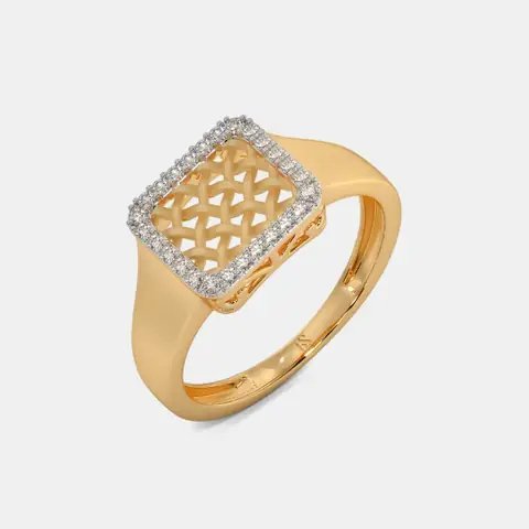 Nhẫn Nam Kim Cương Moissanite Biểu Tượng Phái Mạnh