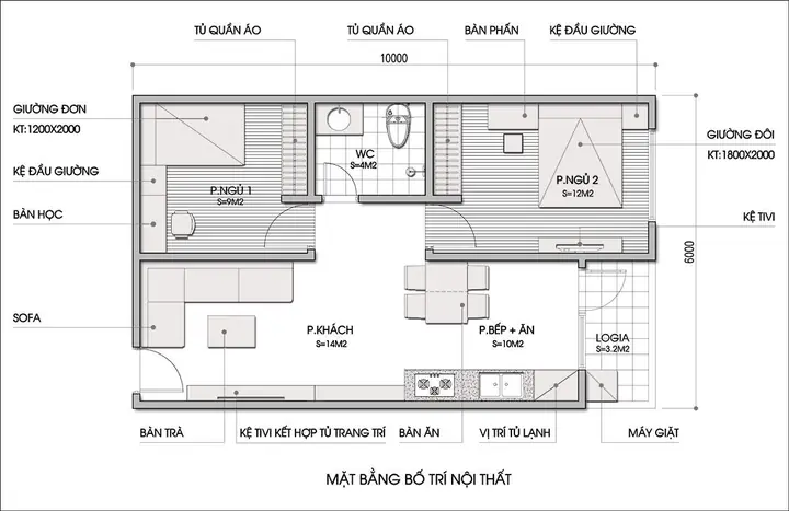 Căn Hộ Chung Cư 50m2 Có Đặc Điểm Gì?