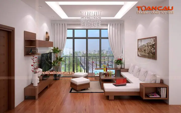 Mẫu Bàn Ghế Phòng Khách Nhỏ Thiết Kế Kiểu Dáng Sofa Gỗ Hiện Đại, Chất Lượng Tốt Nhất Khi Sử Dụng