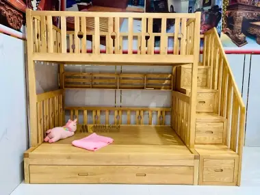 Bộ Bàn Ghế Hoàng Gia Gỗ Gõ Đỏ 6 Món - Sl3018