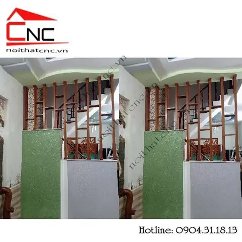 Thi Công Lam Gỗ Phòng Khách Lê Văn Quới Bình Tân.