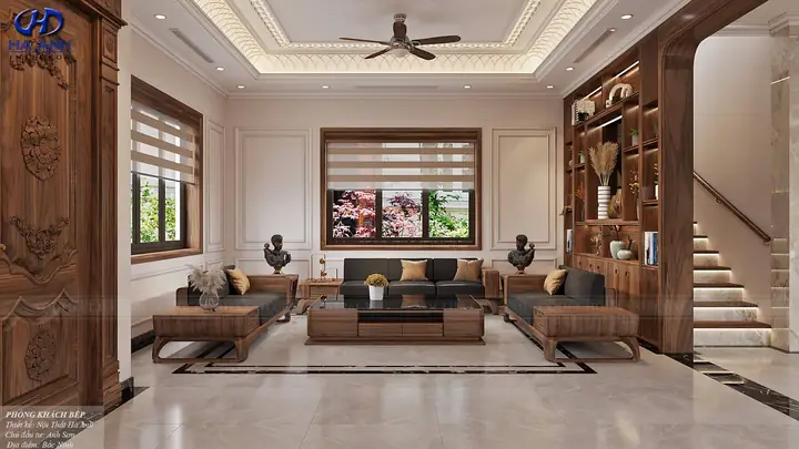 Nội Thất Gỗ Lõi Xanh Sơn Pu
